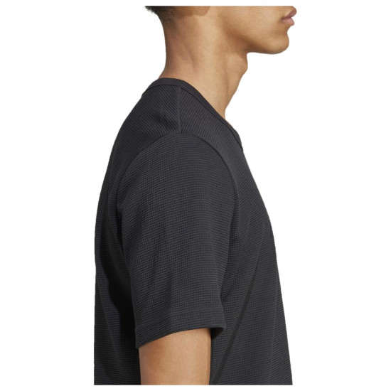 Adidas Ανδρική κοντομάνικη μπλούζα Trefoil Essentials Waffle Tee